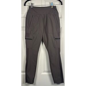 Athleta Headlands Hybrid Cargo II Tights Gray/Purple Hiking Pants Womens 6
